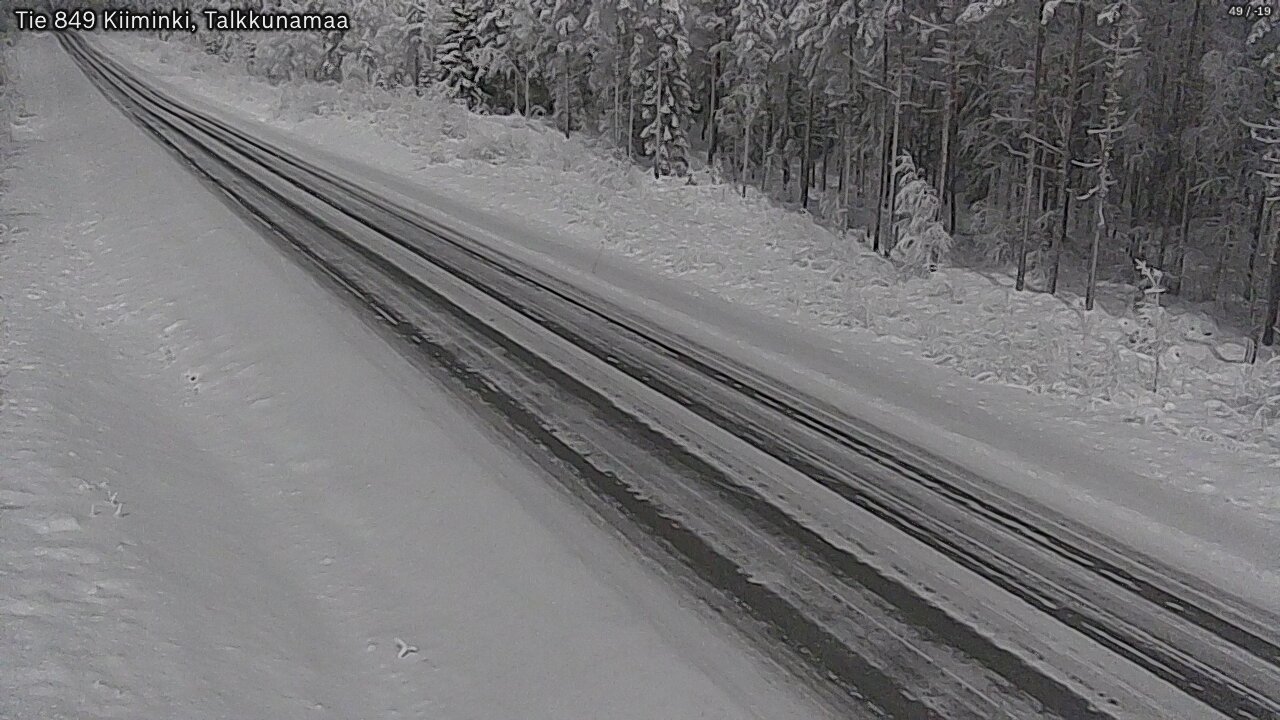 Kelikamerat Kuva Tie 849 Kiiminki, Talkkunamaa, Oulu, Pohjois-Pohjanmaa