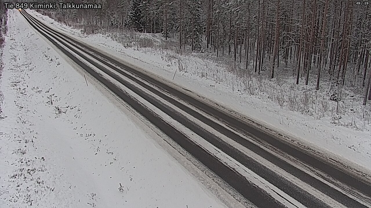 Kelikamerat Kuva Tie 849 Kiiminki, Talkkunamaa, Oulu, Pohjois-Pohjanmaa