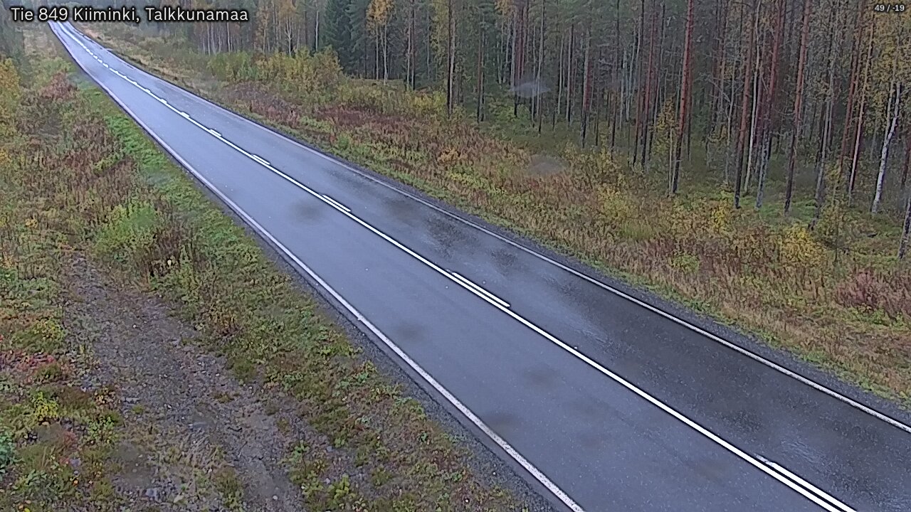 Kelikamerat Kuva Tie 849 Kiiminki, Talkkunamaa, Oulu, Pohjois-Pohjanmaa