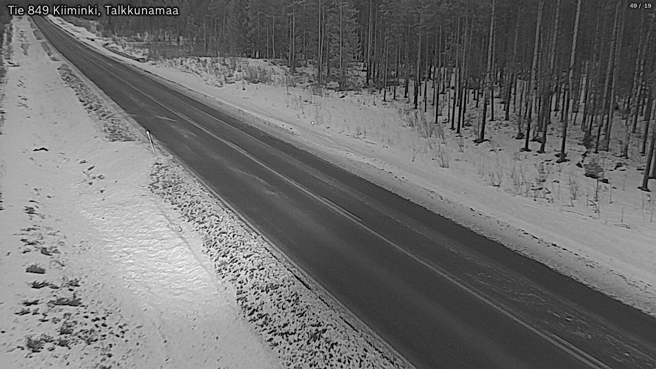 Kelikamerat Kuva Tie 849 Kiiminki, Talkkunamaa, Oulu, Pohjois-Pohjanmaa