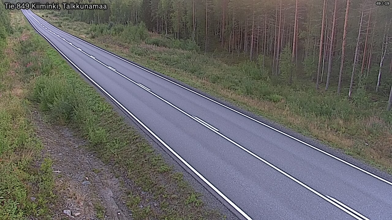 Kelikamerat Kuva Tie 849 Kiiminki, Talkkunamaa, Oulu, Pohjois-Pohjanmaa