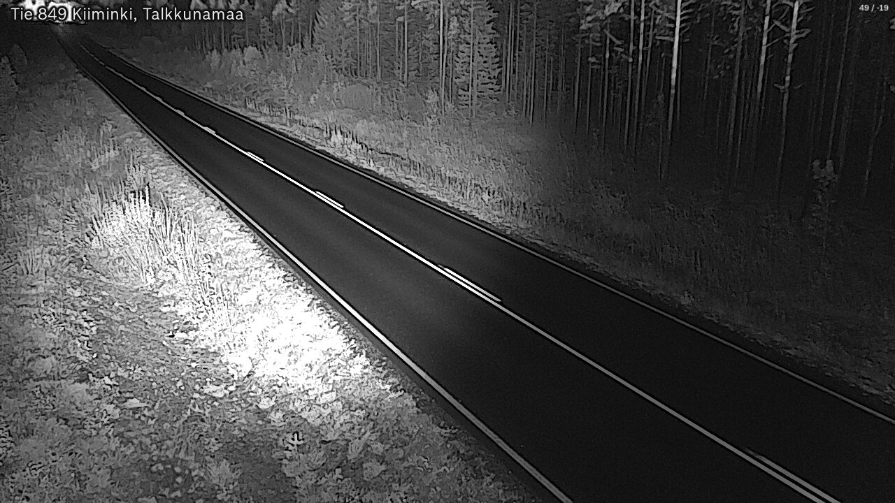 Kelikamerat Kuva Tie 849 Kiiminki, Talkkunamaa, Oulu, Pohjois-Pohjanmaa