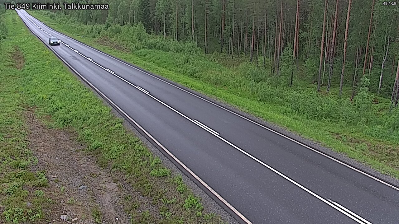 Kelikamerat Kuva Tie 849 Kiiminki, Talkkunamaa, Oulu, Pohjois-Pohjanmaa