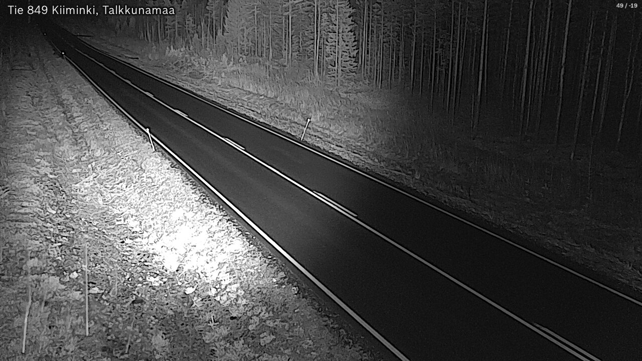 Kelikamerat Kuva Tie 849 Kiiminki, Talkkunamaa, Oulu, Pohjois-Pohjanmaa