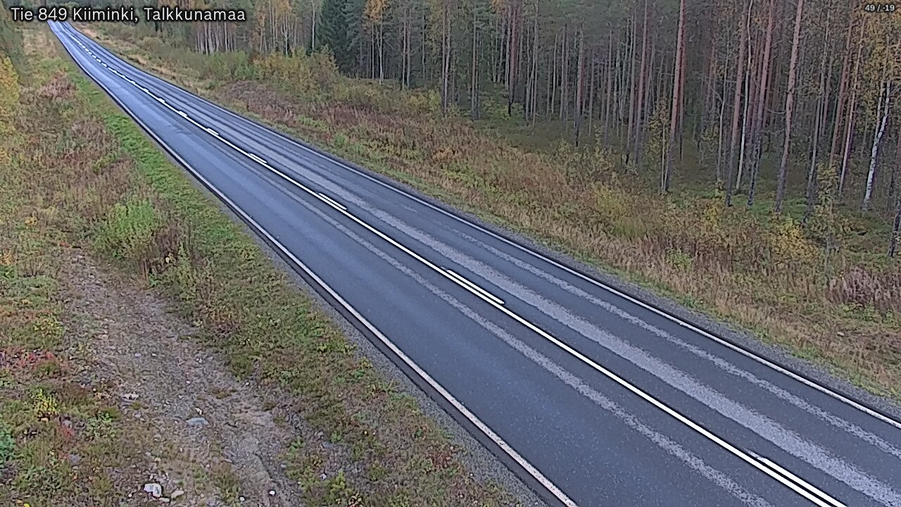 Kelikamerat Kuva Tie 849 Kiiminki, Talkkunamaa, Oulu, Pohjois-Pohjanmaa