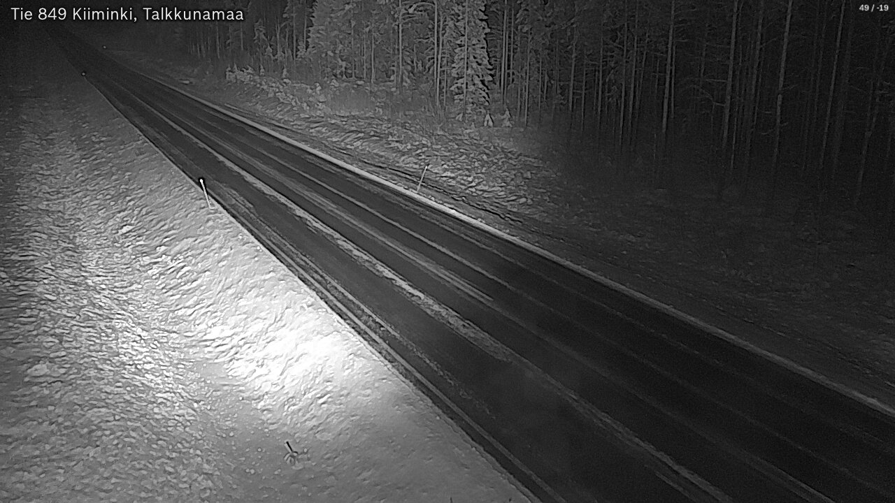 Kelikamerat Kuva Tie 849 Kiiminki, Talkkunamaa, Oulu, Pohjois-Pohjanmaa