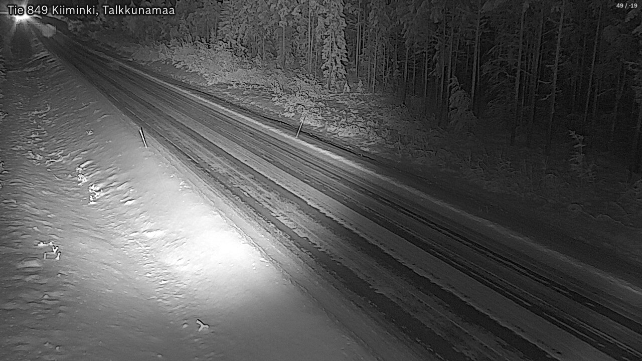 Kelikamerat Kuva Tie 849 Kiiminki, Talkkunamaa, Oulu, Pohjois-Pohjanmaa