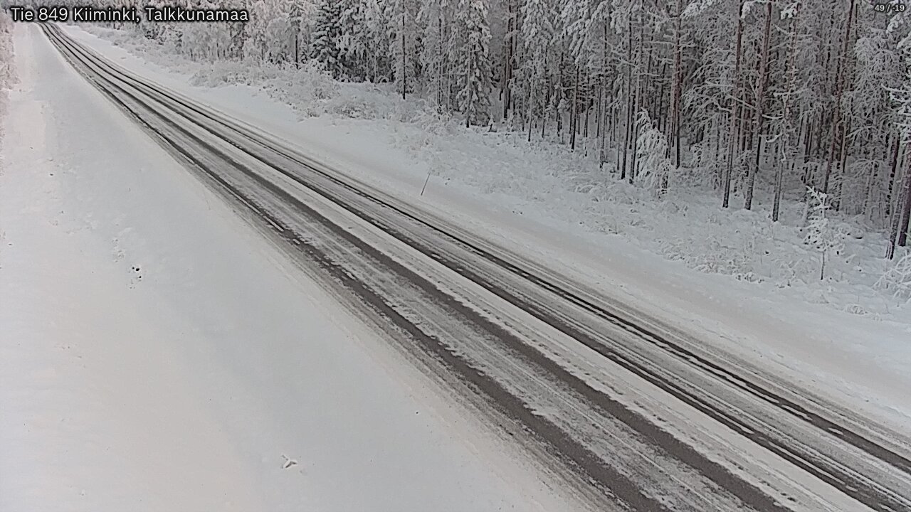 Kelikamerat Kuva Tie 849 Kiiminki, Talkkunamaa, Oulu, Pohjois-Pohjanmaa