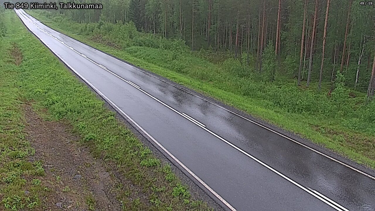 Kelikamerat Kuva Tie 849 Kiiminki, Talkkunamaa, Oulu, Pohjois-Pohjanmaa
