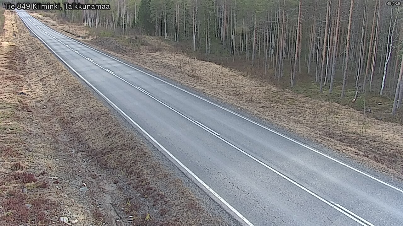 Kelikamerat Kuva Tie 849 Kiiminki, Talkkunamaa, Oulu, Pohjois-Pohjanmaa
