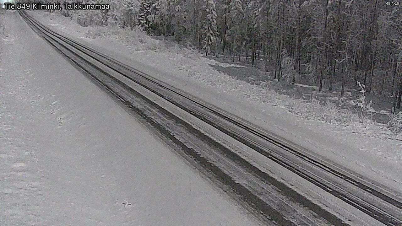 Kelikamerat Kuva Tie 849 Kiiminki, Talkkunamaa, Oulu, Pohjois-Pohjanmaa