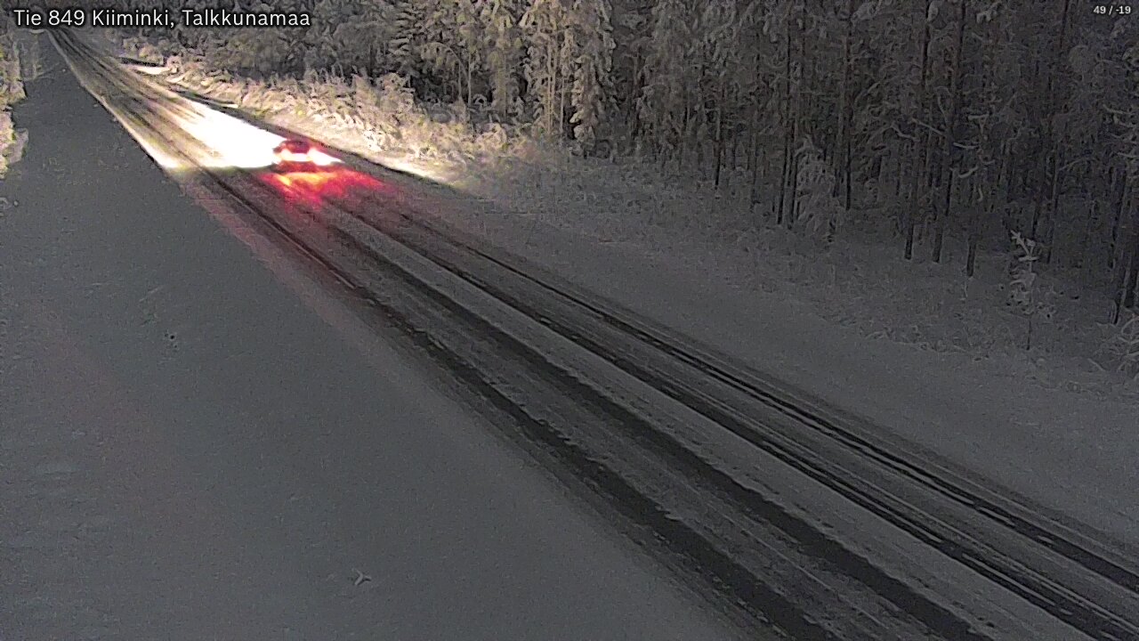 Kelikamerat Kuva Tie 849 Kiiminki, Talkkunamaa, Oulu, Pohjois-Pohjanmaa