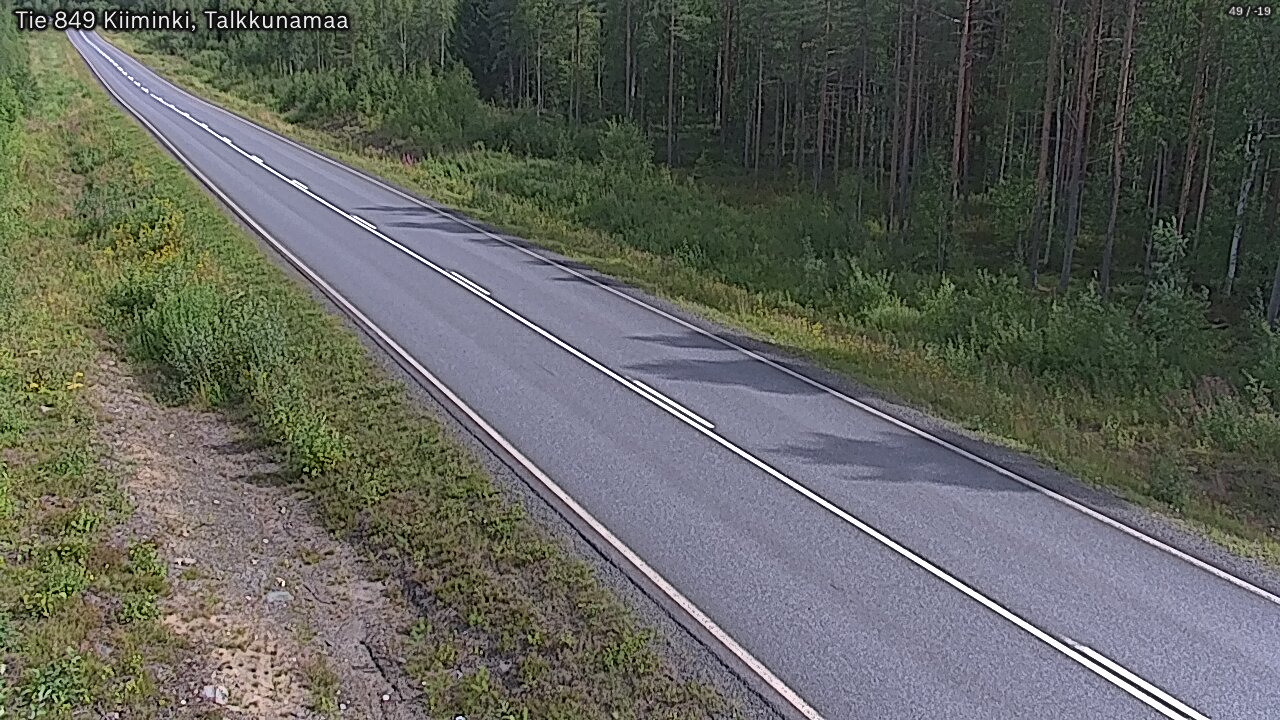 Kelikamerat Kuva Tie 849 Kiiminki, Talkkunamaa, Oulu, Pohjois-Pohjanmaa