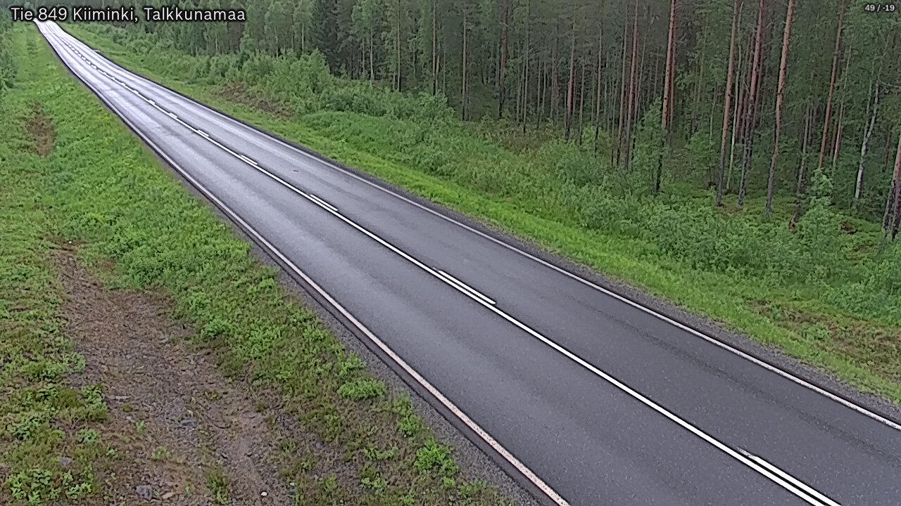 Kelikamerat Kuva Tie 849 Kiiminki, Talkkunamaa, Oulu, Pohjois-Pohjanmaa