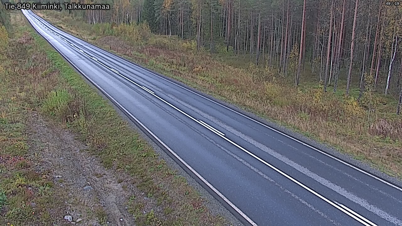 Kelikamerat Kuva Tie 849 Kiiminki, Talkkunamaa, Oulu, Pohjois-Pohjanmaa