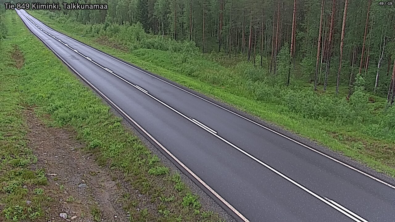 Kelikamerat Kuva Tie 849 Kiiminki, Talkkunamaa, Oulu, Pohjois-Pohjanmaa