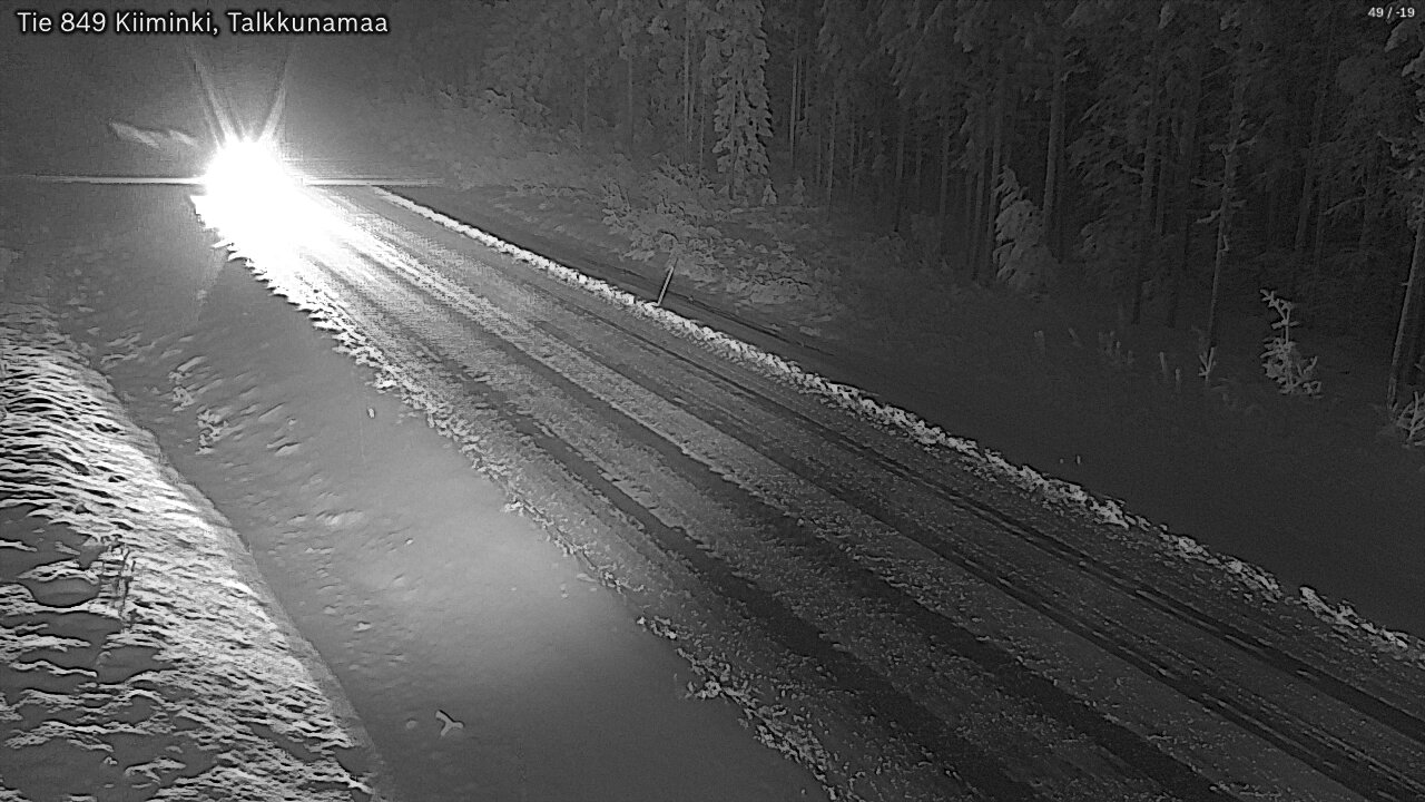 Kelikamerat Kuva Tie 849 Kiiminki, Talkkunamaa, Oulu, Pohjois-Pohjanmaa