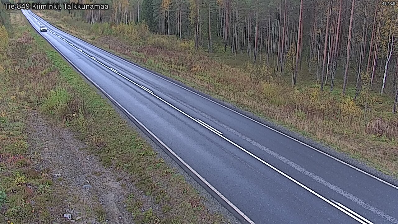 Kelikamerat Kuva Tie 849 Kiiminki, Talkkunamaa, Oulu, Pohjois-Pohjanmaa