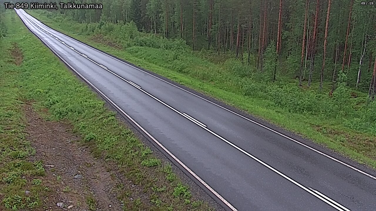 Kelikamerat Kuva Tie 849 Kiiminki, Talkkunamaa, Oulu, Pohjois-Pohjanmaa