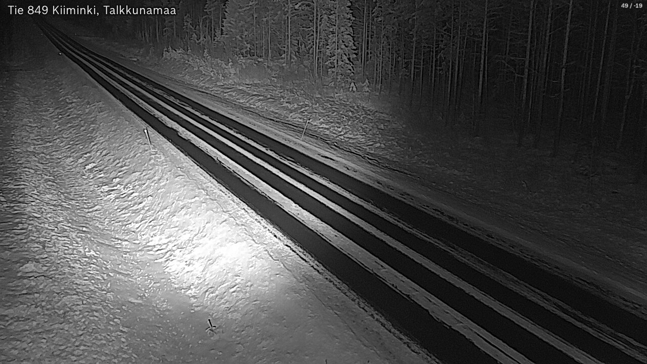 Kelikamerat Kuva Tie 849 Kiiminki, Talkkunamaa, Oulu, Pohjois-Pohjanmaa