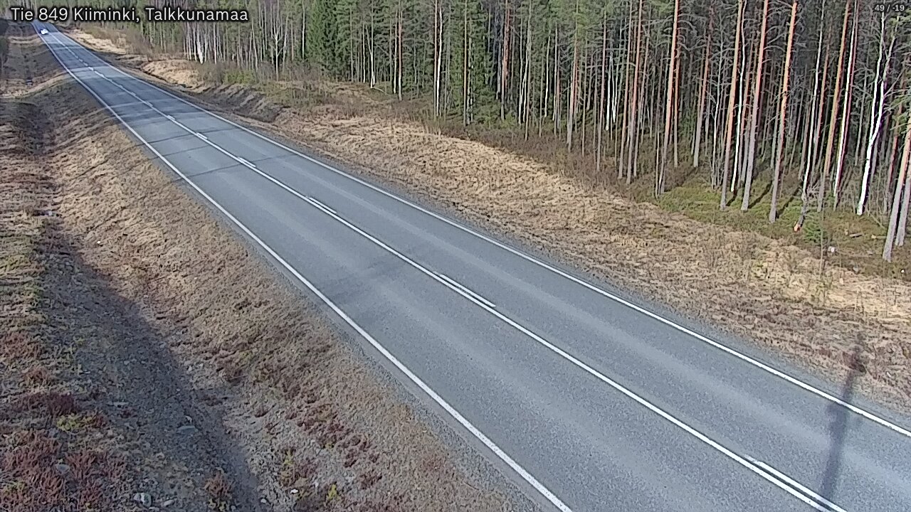 Kelikamerat Kuva Tie 849 Kiiminki, Talkkunamaa, Oulu, Pohjois-Pohjanmaa
