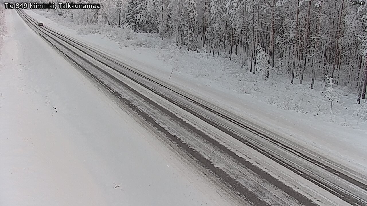Kelikamerat Kuva Tie 849 Kiiminki, Talkkunamaa, Oulu, Pohjois-Pohjanmaa
