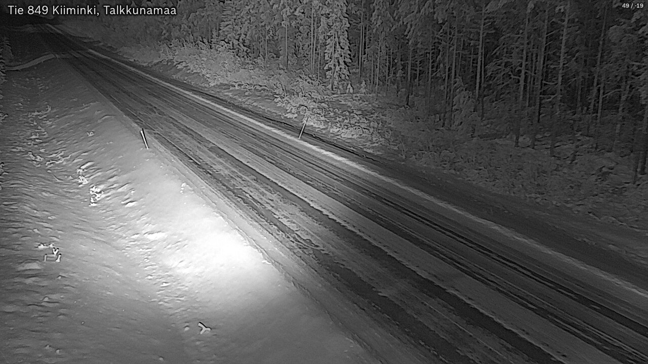 Kelikamerat Kuva Tie 849 Kiiminki, Talkkunamaa, Oulu, Pohjois-Pohjanmaa