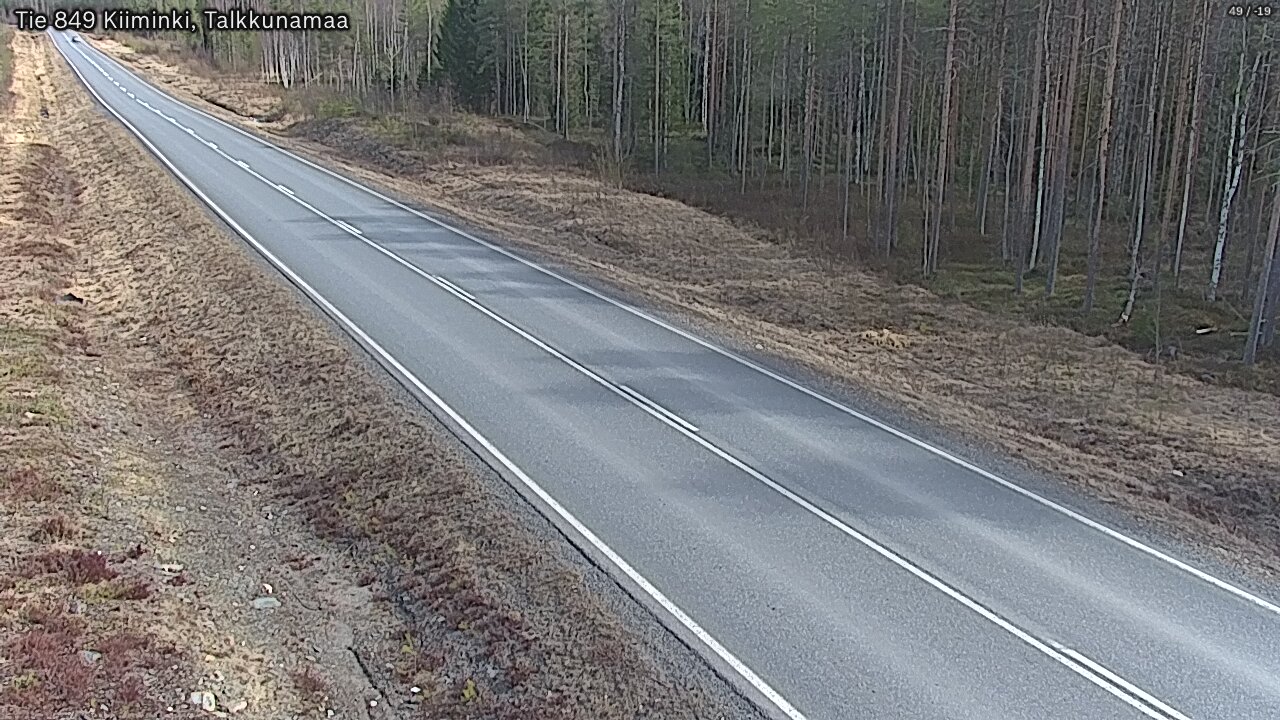 Kelikamerat Kuva Tie 849 Kiiminki, Talkkunamaa, Oulu, Pohjois-Pohjanmaa