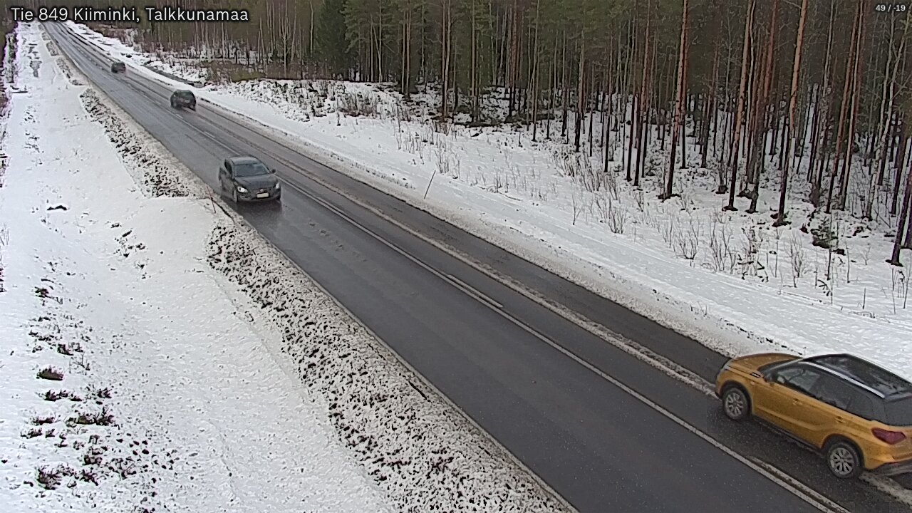 Kelikamerat Kuva Tie 849 Kiiminki, Talkkunamaa, Oulu, Pohjois-Pohjanmaa