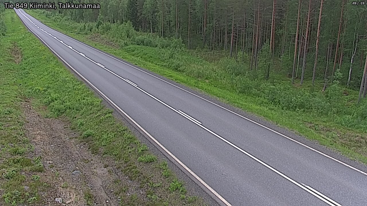 Kelikamerat Kuva Tie 849 Kiiminki, Talkkunamaa, Oulu, Pohjois-Pohjanmaa
