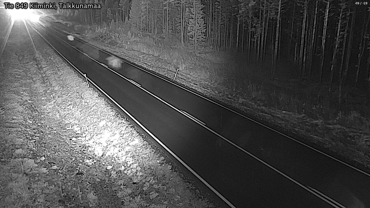 Kelikamerat Kuva Tie 849 Kiiminki, Talkkunamaa, Oulu, Pohjois-Pohjanmaa