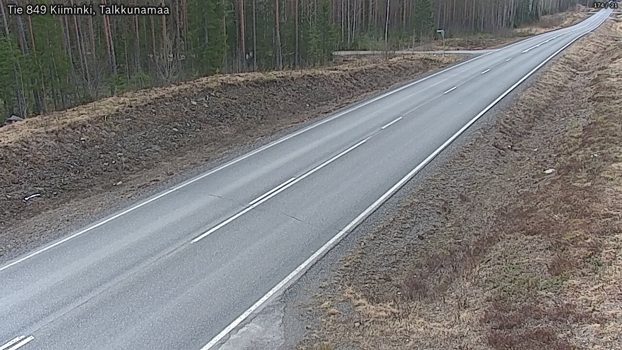 Kelikamerat Kuva Tie 849 Kiiminki, Talkkunamaa, Oulu, Pohjois-Pohjanmaa