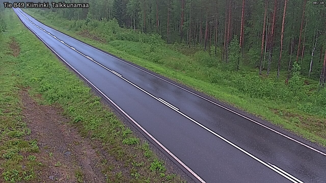 Kelikamerat Kuva Tie 849 Kiiminki, Talkkunamaa, Oulu, Pohjois-Pohjanmaa