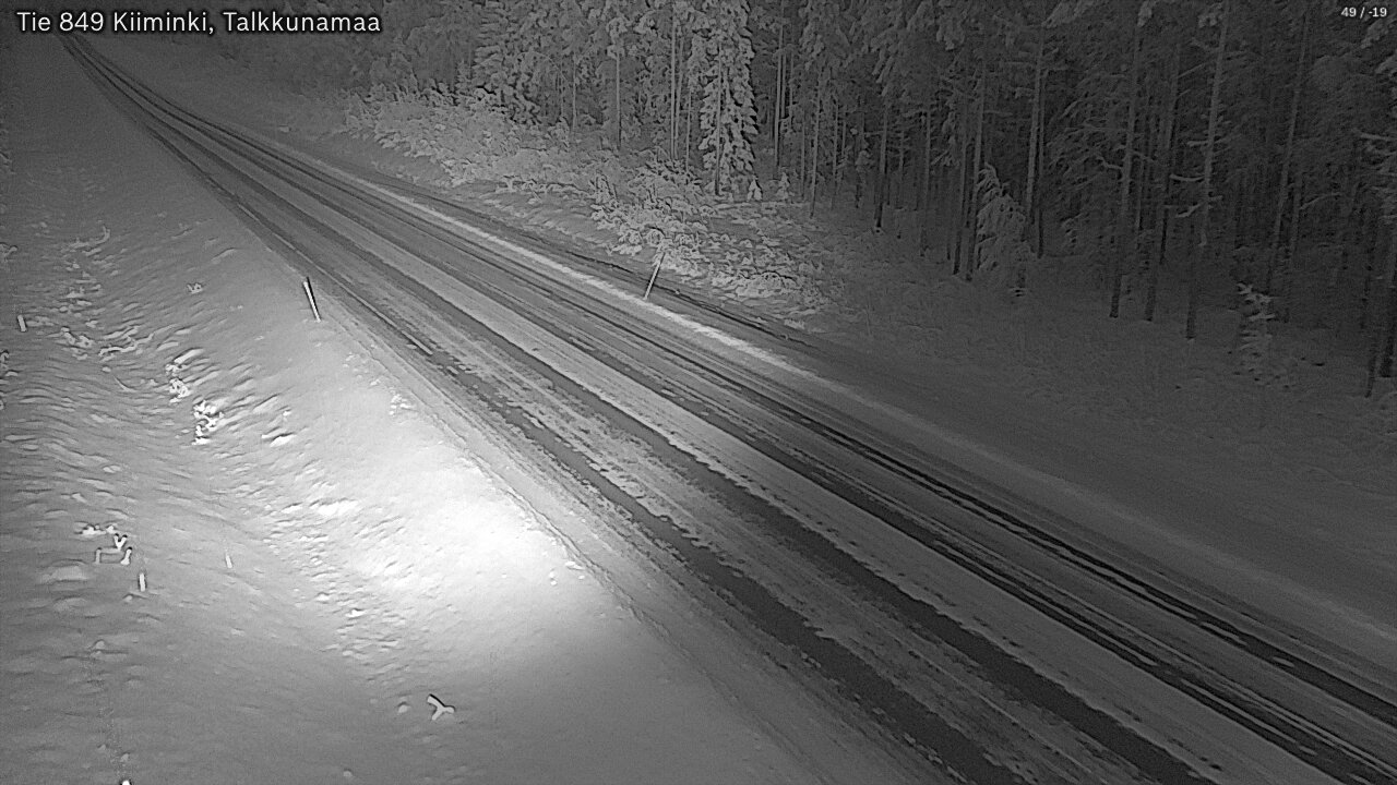 Kelikamerat Kuva Tie 849 Kiiminki, Talkkunamaa, Oulu, Pohjois-Pohjanmaa