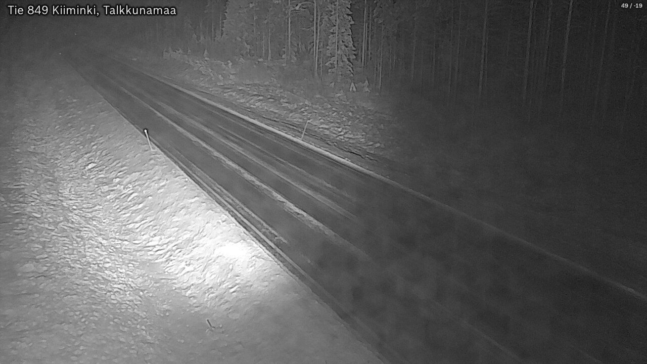 Kelikamerat Kuva Tie 849 Kiiminki, Talkkunamaa, Oulu, Pohjois-Pohjanmaa