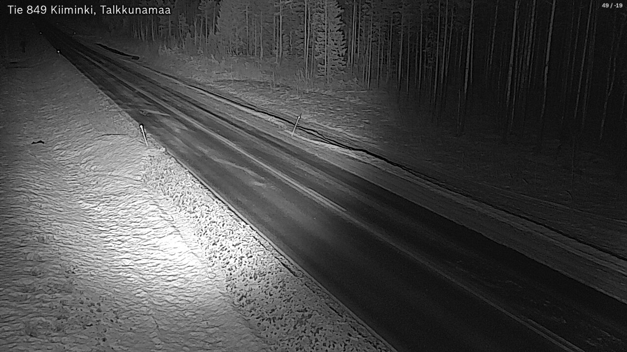 Kelikamerat Kuva Tie 849 Kiiminki, Talkkunamaa, Oulu, Pohjois-Pohjanmaa