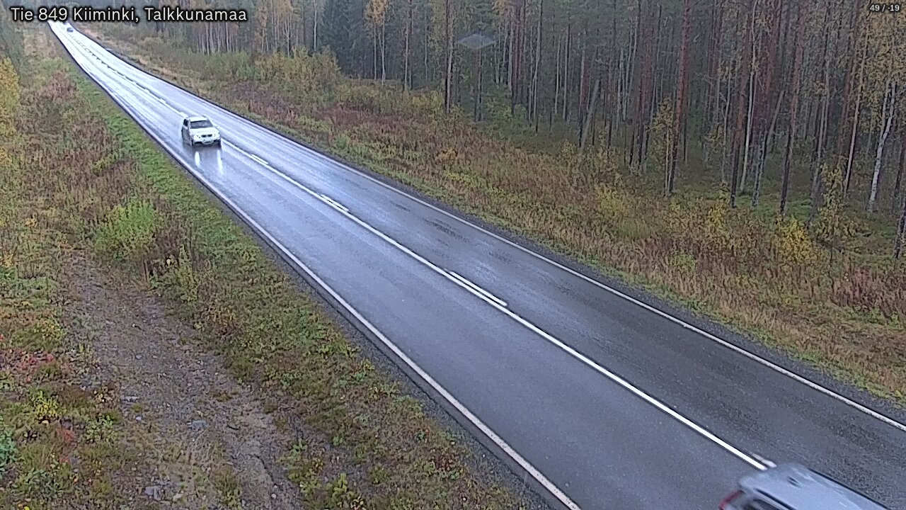 Kelikamerat Kuva Tie 849 Kiiminki, Talkkunamaa, Oulu, Pohjois-Pohjanmaa