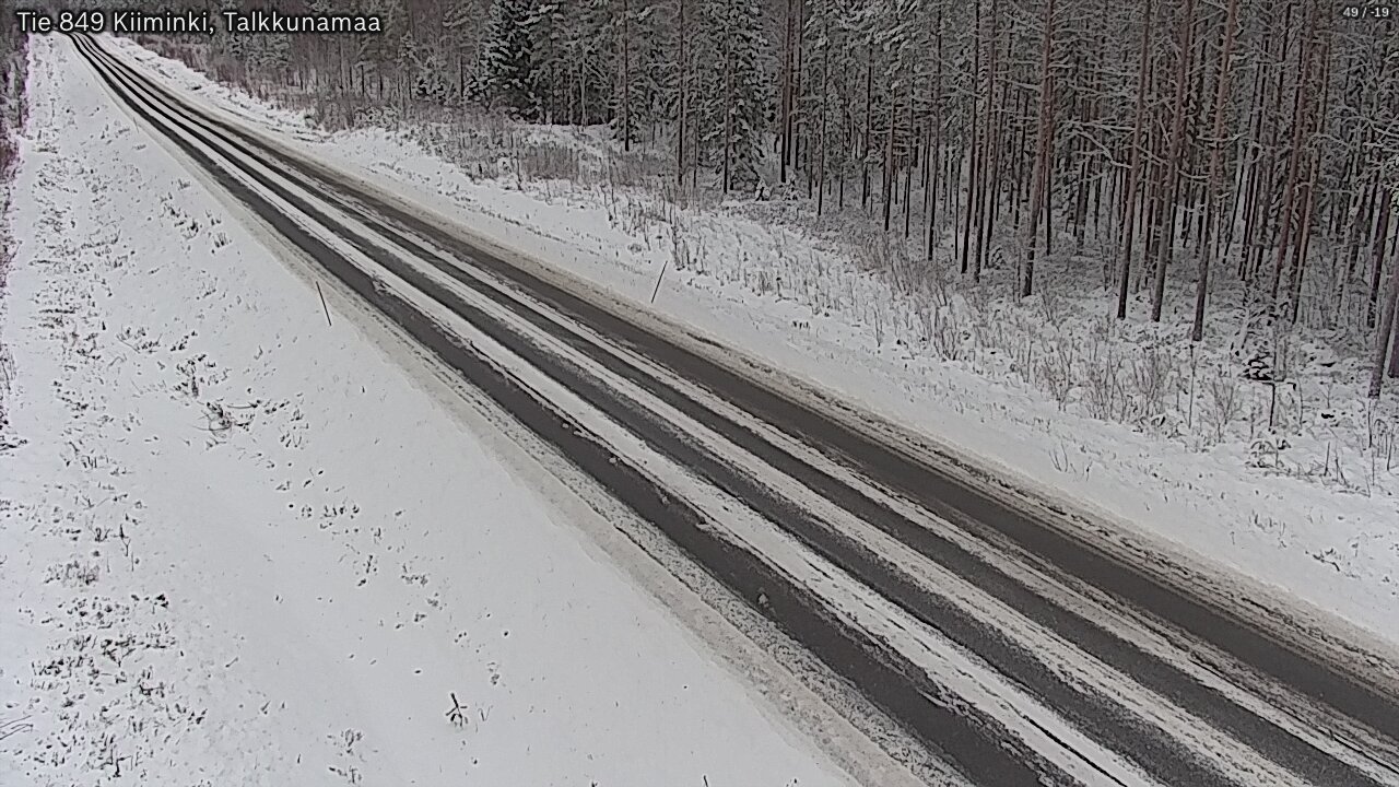 Kelikamerat Kuva Tie 849 Kiiminki, Talkkunamaa, Oulu, Pohjois-Pohjanmaa