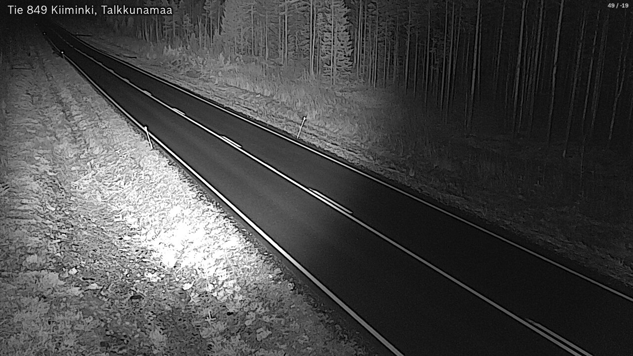 Kelikamerat Kuva Tie 849 Kiiminki, Talkkunamaa, Oulu, Pohjois-Pohjanmaa