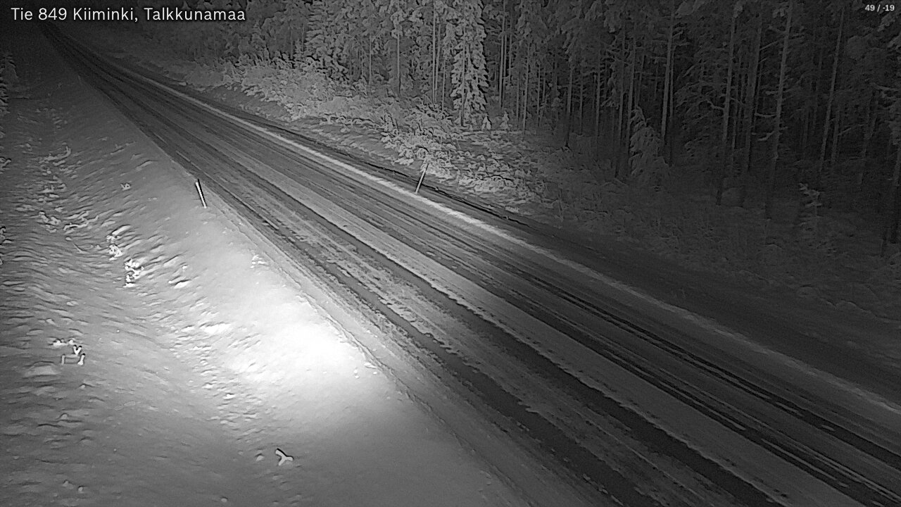 Kelikamerat Kuva Tie 849 Kiiminki, Talkkunamaa, Oulu, Pohjois-Pohjanmaa