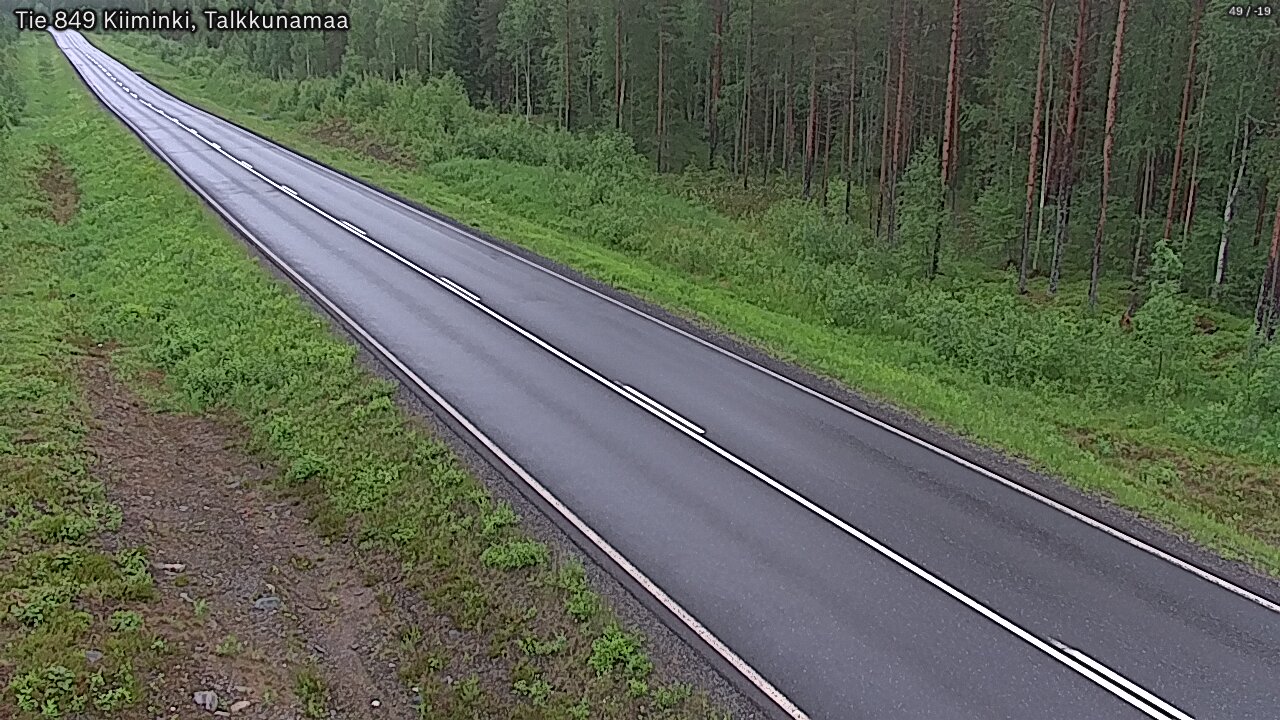Kelikamerat Kuva Tie 849 Kiiminki, Talkkunamaa, Oulu, Pohjois-Pohjanmaa