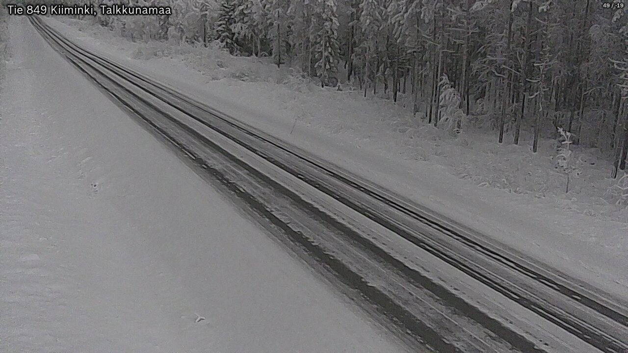 Kelikamerat Kuva Tie 849 Kiiminki, Talkkunamaa, Oulu, Pohjois-Pohjanmaa