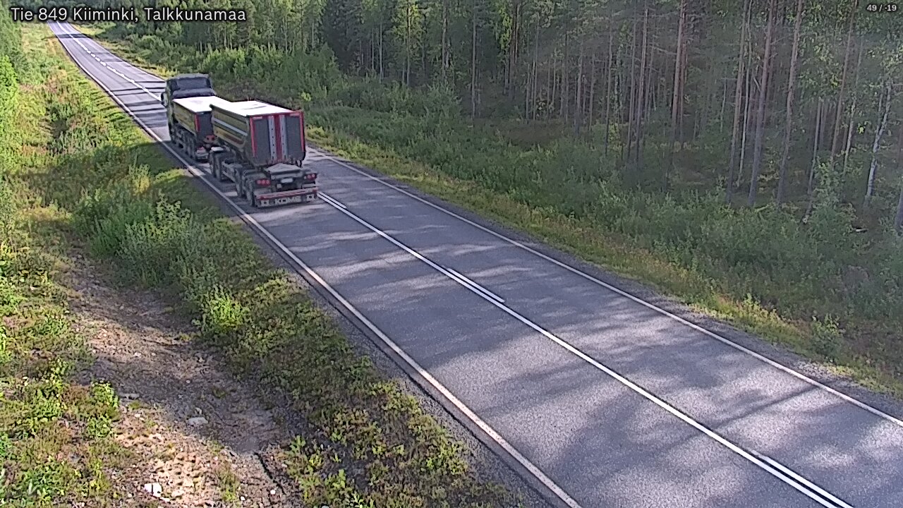 Kelikamerat Kuva Tie 849 Kiiminki, Talkkunamaa, Oulu, Pohjois-Pohjanmaa
