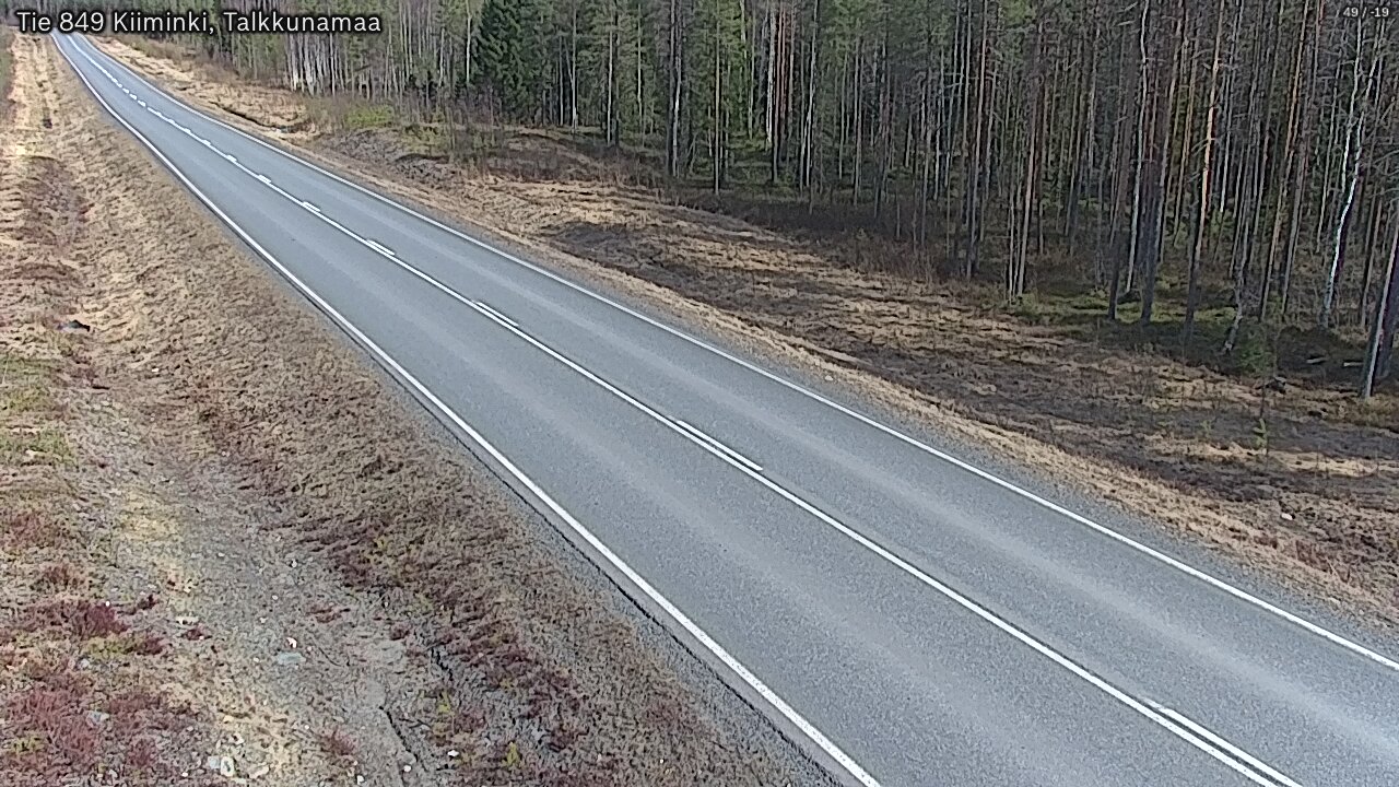 Kelikamerat Kuva Tie 849 Kiiminki, Talkkunamaa, Oulu, Pohjois-Pohjanmaa