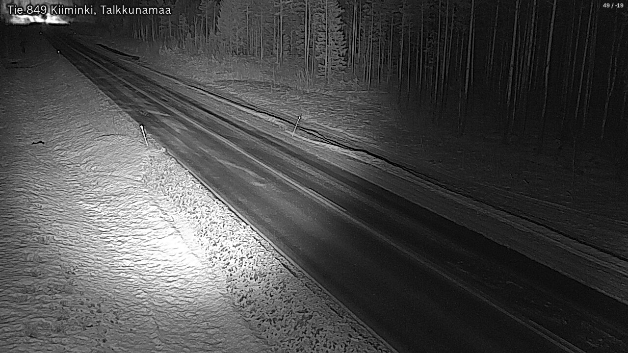 Kelikamerat Kuva Tie 849 Kiiminki, Talkkunamaa, Oulu, Pohjois-Pohjanmaa