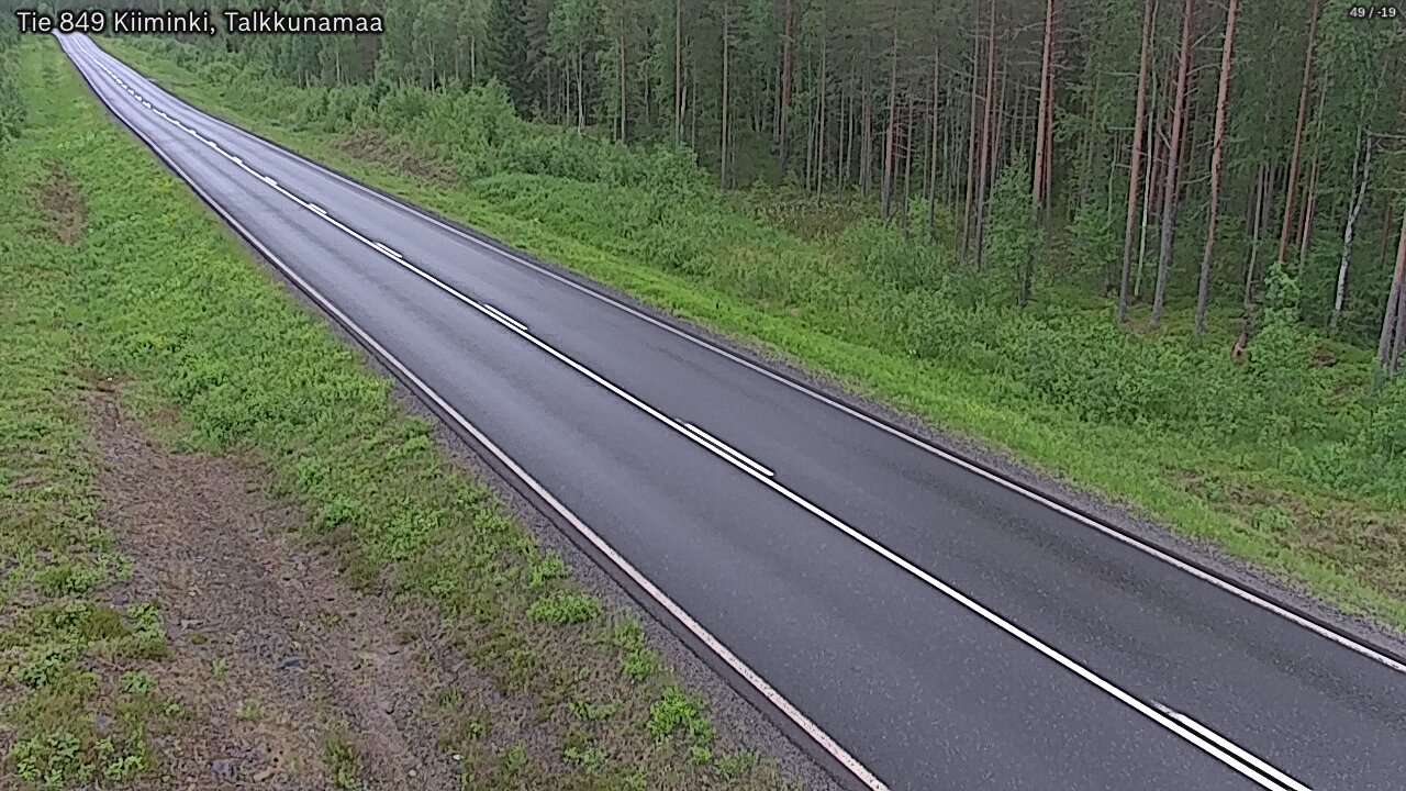Kelikamerat Kuva Tie 849 Kiiminki, Talkkunamaa, Oulu, Pohjois-Pohjanmaa