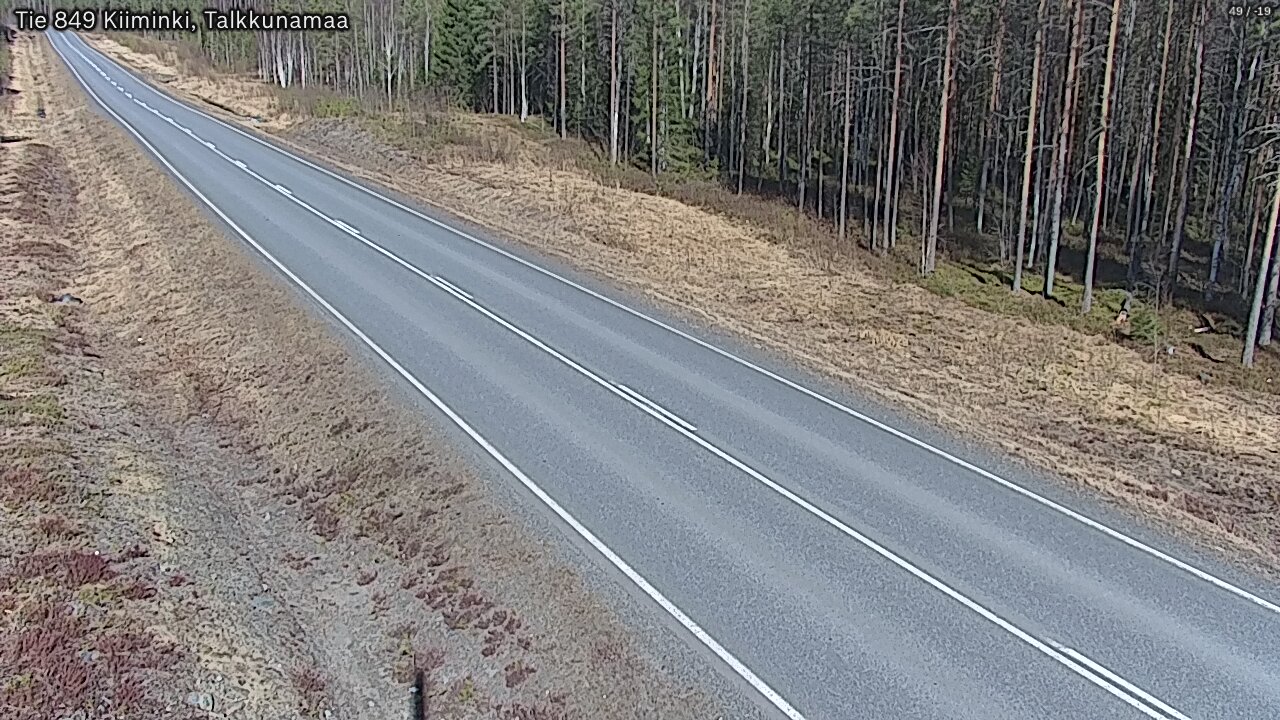 Kelikamerat Kuva Tie 849 Kiiminki, Talkkunamaa, Oulu, Pohjois-Pohjanmaa
