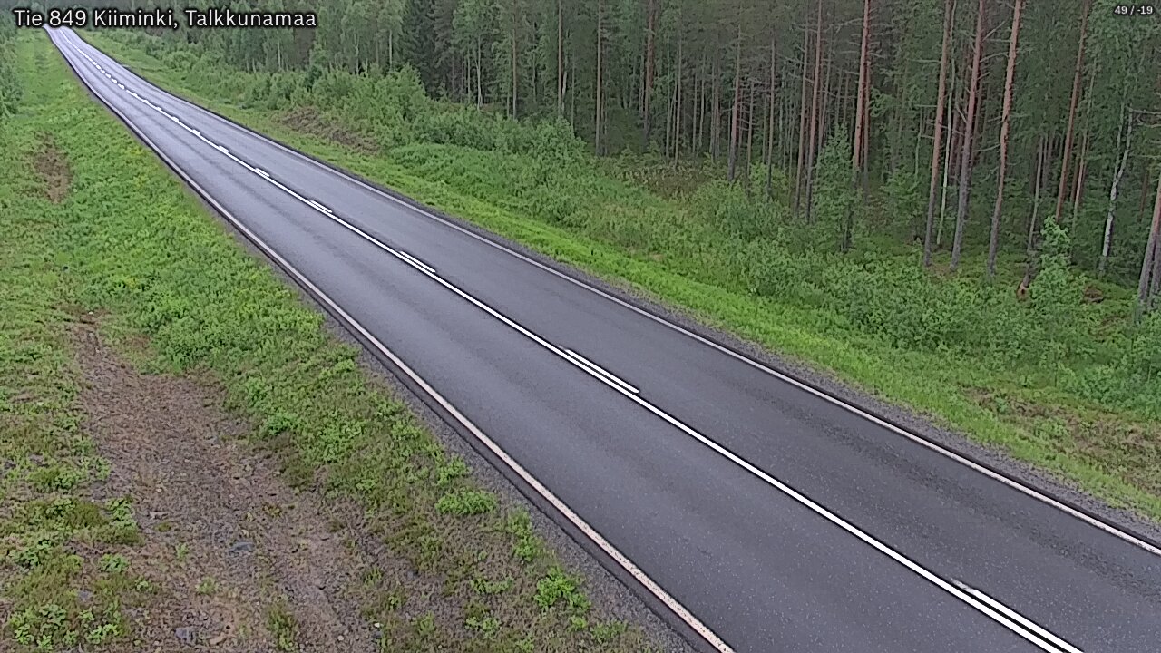 Kelikamerat Kuva Tie 849 Kiiminki, Talkkunamaa, Oulu, Pohjois-Pohjanmaa