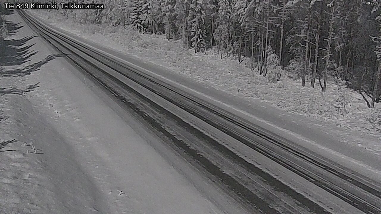 Kelikamerat Kuva Tie 849 Kiiminki, Talkkunamaa, Oulu, Pohjois-Pohjanmaa