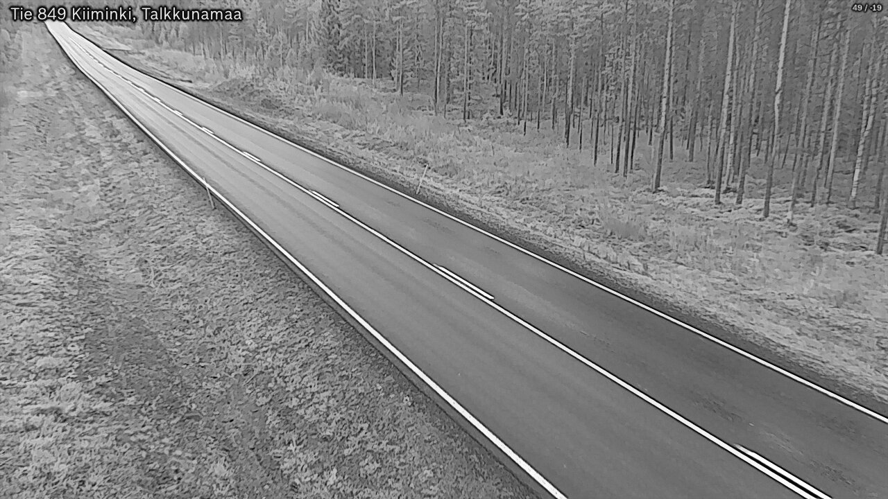 Kelikamerat Kuva Tie 849 Kiiminki, Talkkunamaa, Oulu, Pohjois-Pohjanmaa